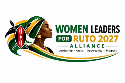 Women Leaders for Ruto 2027 Alliance horizontal logo